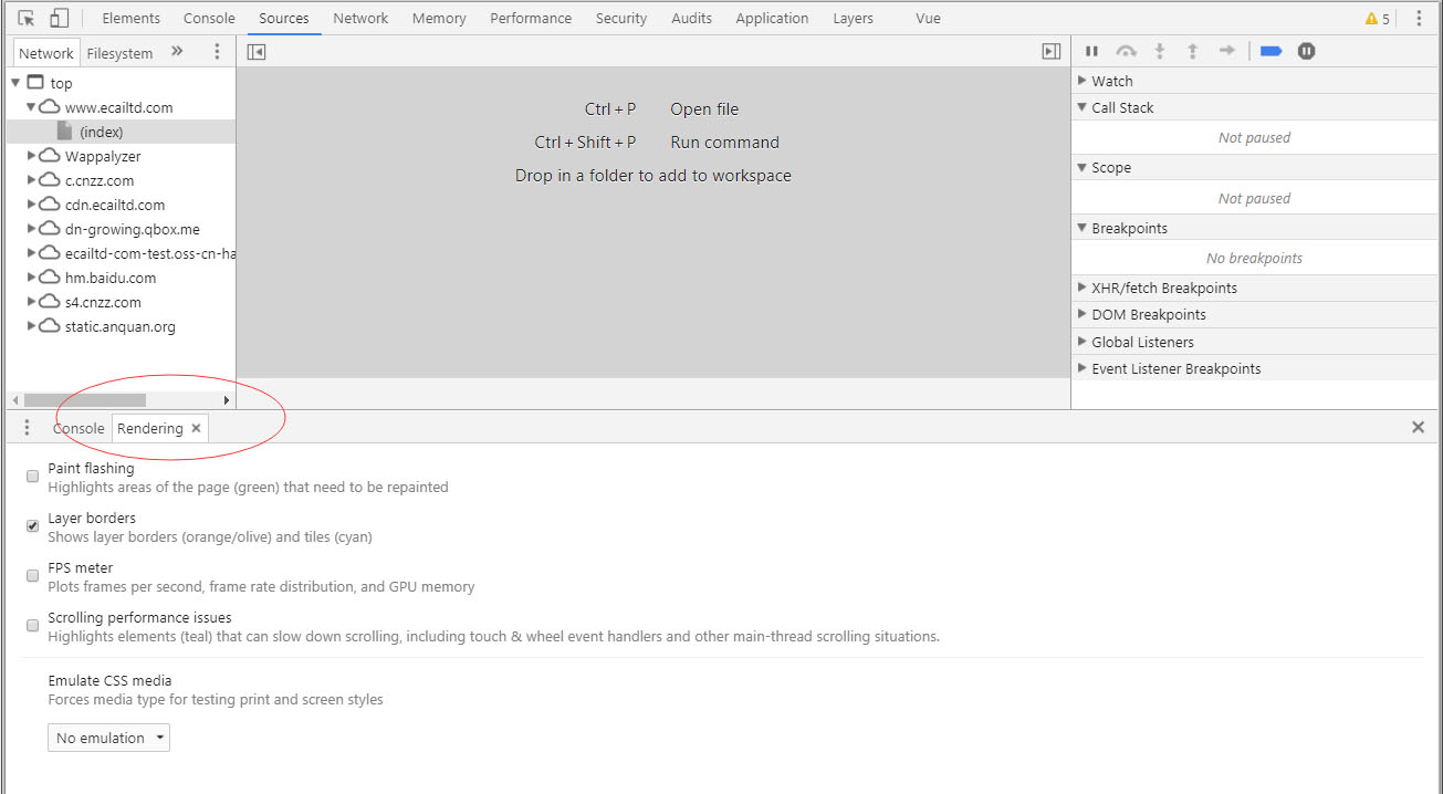 rendering